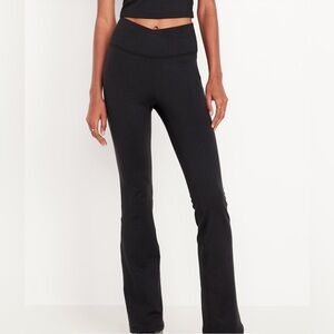 Old Navy Black Leggings High-Rise Stretch